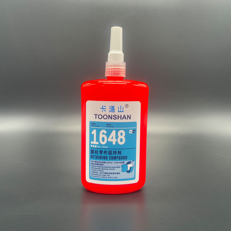 卡通山TOONSHAN-1648圓柱形固持膠 厭氧膠 250ml